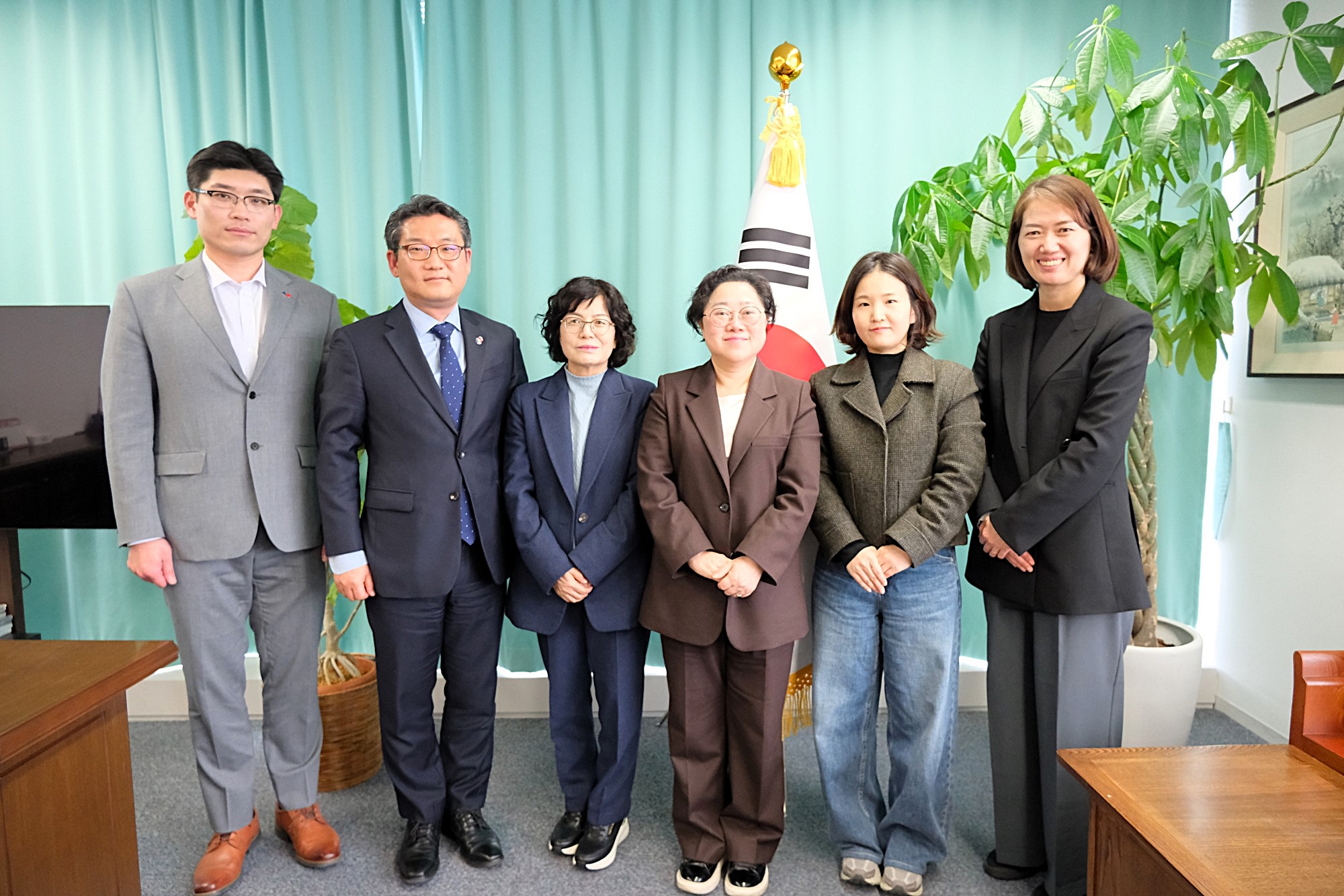 칠곡군 방문단 내방