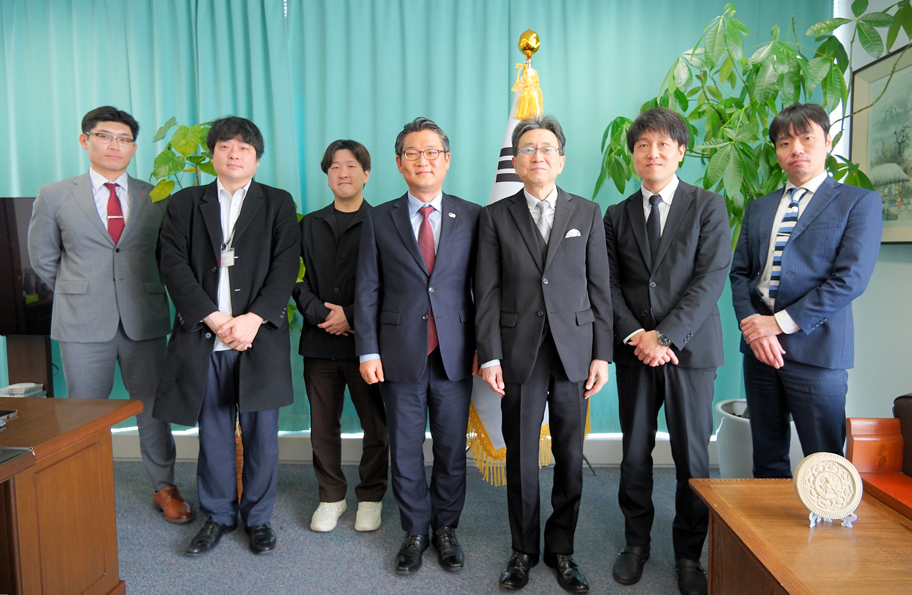 SHOW! 국제음악・댄스・엔터테인먼트 전문학교 교장 내방