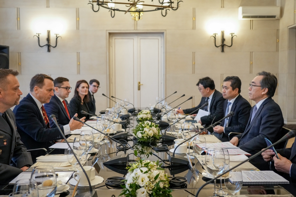 조태열 장관,&nbsp;한-폴란드 외교장관회담